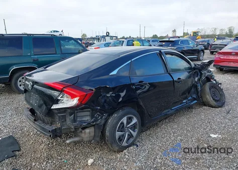 2020 Honda Civic Lx из США, поврежденный, VIN 19XFC2F68LE016838